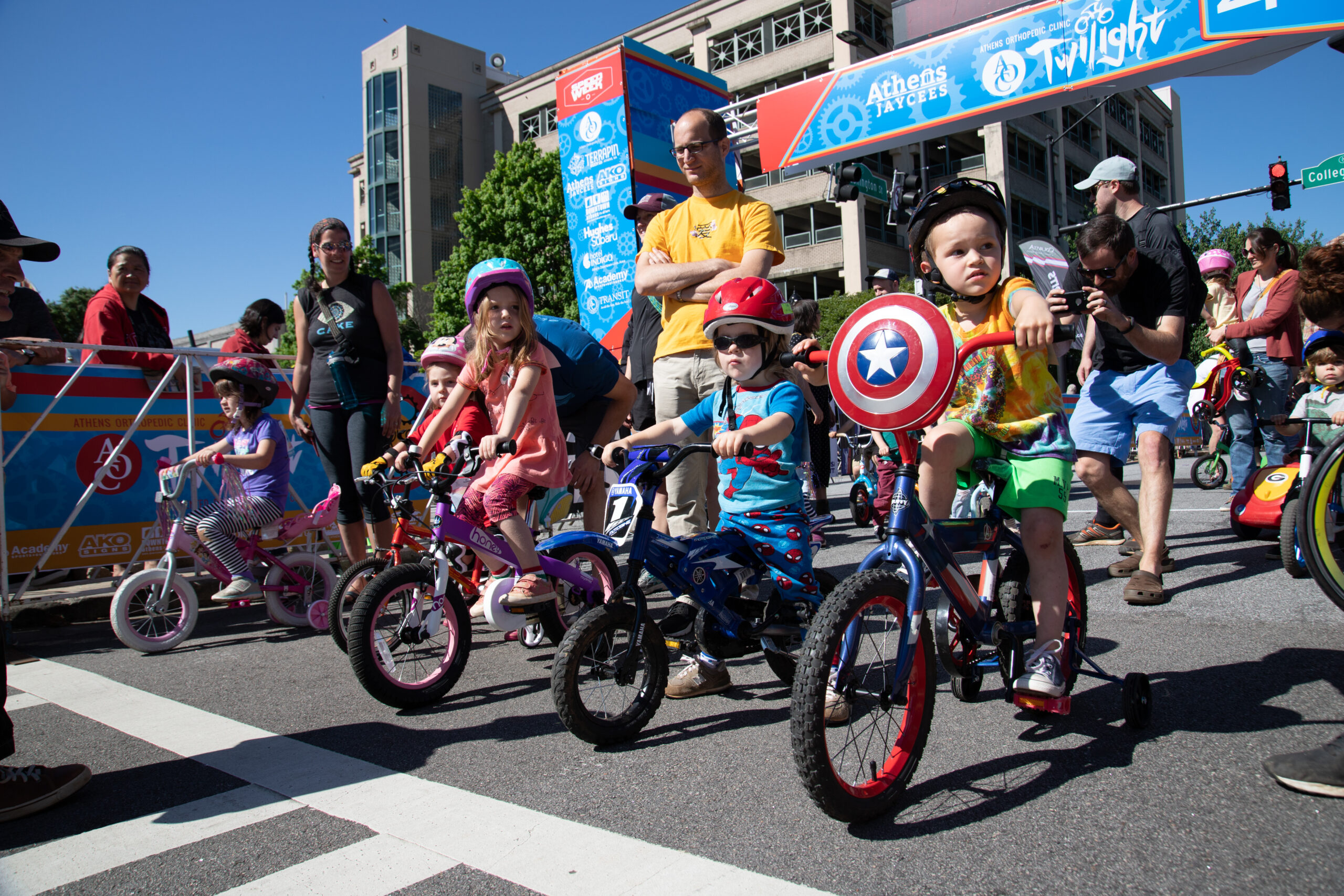 kids biking